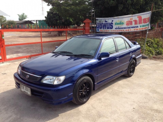 ขาย Toyota soluna หยดน้ำ สีน้ำเงินสวย ติดแก็ส lpg ราคา 118,000 บาท +++++++++