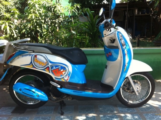 ขายScoopy i ปี56 รถบ้านสภาพดีมาก เครื่องเดิมเดิมทั้งคัน