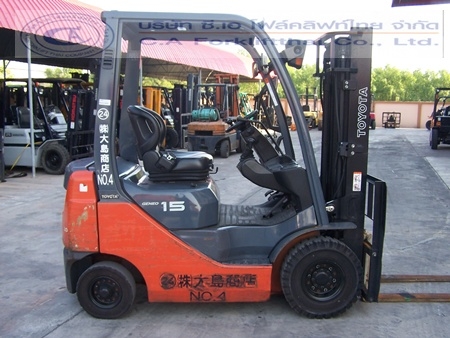 ขายรถ โฟล์คลิฟท์ TOYOTA รุ่น 8-FG15