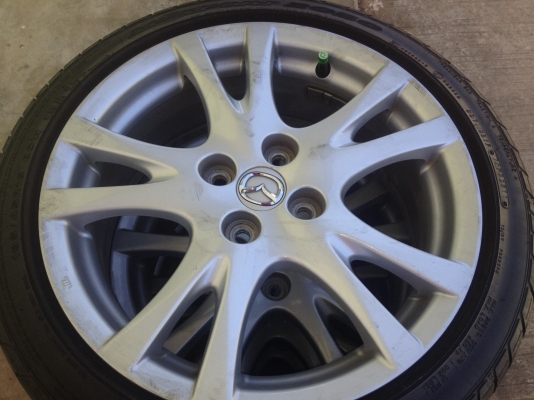 ขายล้อแม็ก Mazda 2 ตัวท็อป ขอบ 16 พร้อมยาง 195/45/16 ขายล้อแม็ก Mazda 2 ตัวท็อป ขอบ 16 พร้อมยาง 195/45/16