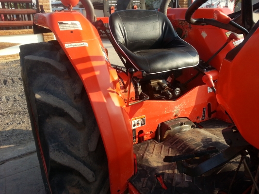 คูโบต้า L4508 พร้อมใบมีดดันหน้า งามๆ