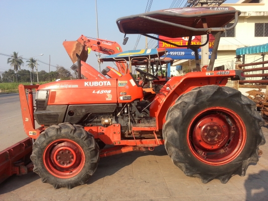 คูโบต้า L4508 พร้อมใบมีดดันหน้า งามๆ