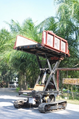 ขายรถบรรทุก ตีนตะขาบ กระเช้าROBIN มีเกียร์ สภาพ เดิมญี่ปุ่น อะเนคประสงค์45,000เท่านั้น!!