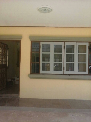 ขายบ้านแฝด หมู่บ้านนันทนาการ์เด้น เทพารักษ์ เนื้อที่ 36 ตรว.