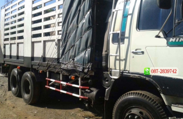 ขายรถบรรทุก 10 ล้อ 1 เพลา HINO FL1M 220 แรงม้า ขายรถบรรทุก 10 ล้อ 1 เพลา HINO FL1M 220 แรงม้า