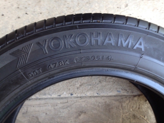 ยางYOKOHAMA 205 55R16ปี2014
