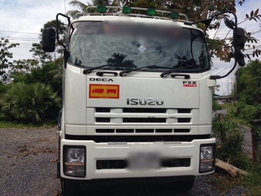 รถอีซูซุ 10 ล้อดั้ม 360 แรงม้า. ปี 57 ( ขายแม่ , ลูก ) ( รถวิ่ง 7x,xxx กม. )   สนใจติดต่อ  081 - 6079515