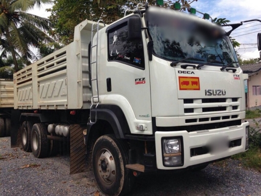 รถอีซูซุ 10 ล้อดั้ม 360 แรงม้า. ปี 57 ( ขายแม่ , ลูก ) ( รถวิ่ง 7x,xxx กม. )   สนใจติดต่อ  081 - 6079515