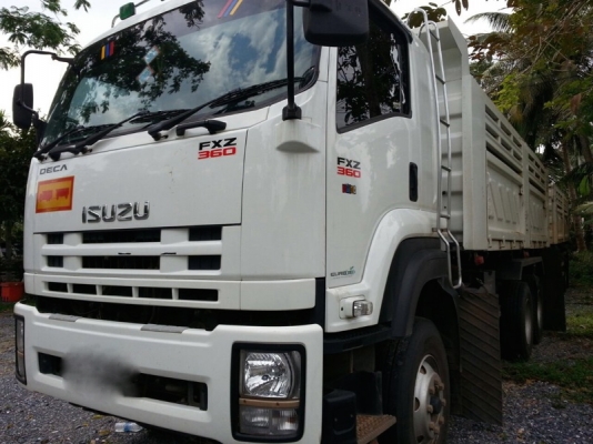 รถอีซูซุ 10 ล้อดั้ม 360 แรงม้า. ปี 57 ( ขายแม่ , ลูก ) ( รถวิ่ง 7x,xxx กม. )   สนใจติดต่อ  081 - 6079515