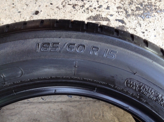 ยางมิชลิน 185 60R15 ปี2014ถูกๆ ยางมิชลิน 185 60R15 ปี2014ถูกๆ