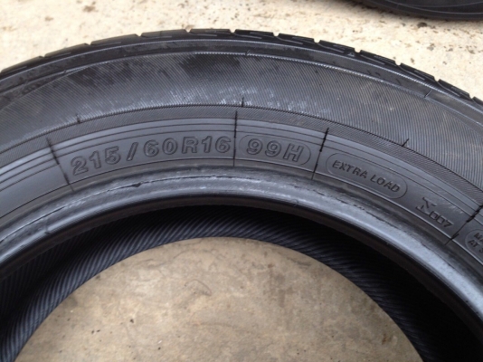 ยางYOKOHAMA 215 60R16กลางปี2013สวยๆ