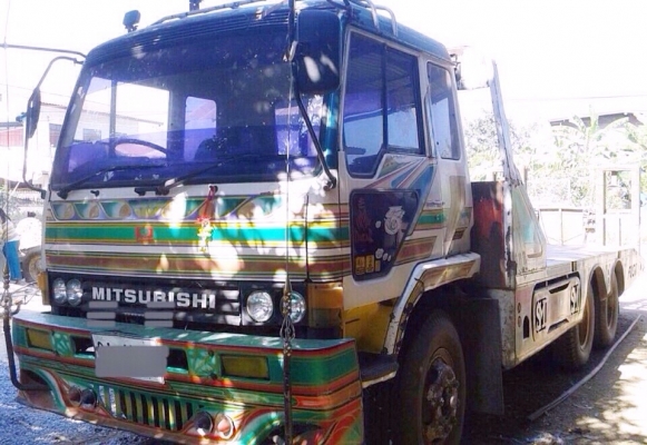 MITSUBISHI FUSO FN225 - 175 HP 6D15 สิบล้อ 2 เพลา เทรลเลอร์ท้ายลาดมีหางพับไฮดรอลิกส์ขึ้นรถเกี่ยวข้าว รถสวยสภาพดีพร้อมใช้งาน เครื่องแรงดีไม่มีเยิ้ม ภายในเก๋งคอนโซลสวยครบ พวงมาลัยเพาเวอร์ ระบบเบรคทริ๊ปฟี้ ช่วงล่างคัชซีไม่มีบวม ยางสภาพดี 75\% พร้อมลากพร้อมบรร