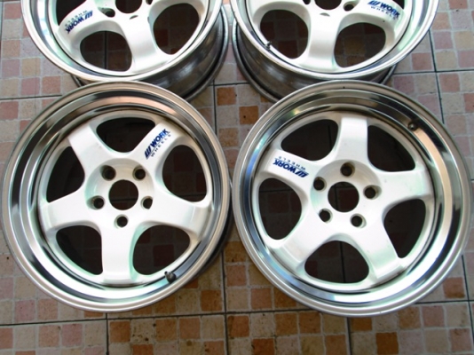 ขายล้อ W WORK S1 แท้ ขอบ 17 หน้า8 หลัง9