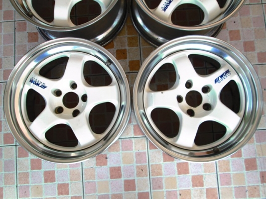 ขายล้อ W WORK S1 แท้ ขอบ 17 หน้า8 หลัง9