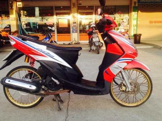 ขาย ยามาฮ่า มีโอ ตาคู่ สีแดง - ขาว ปี 52 สภาพเดิม ๆ