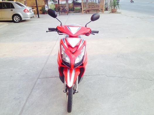 ขาย ยามาฮ่า มีโอ ตาคู่ สีแดง - ขาว ปี 52 สภาพเดิม ๆ