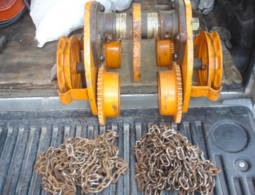 ขายรอกวื่งบนราง 5ตัน geard trolley VAITAL JAPAN