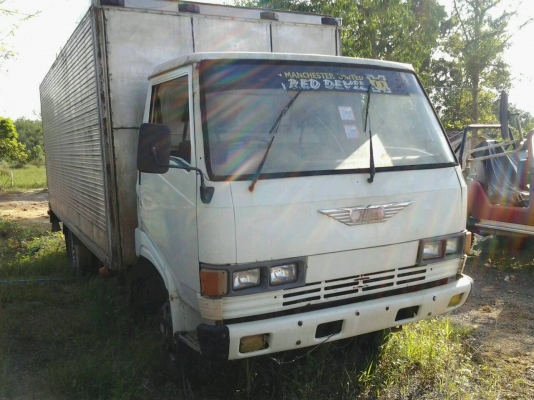 ขายรถบรรทุกตู้แห้ง HINO KM777 117 แรงม้า ราคา 300000