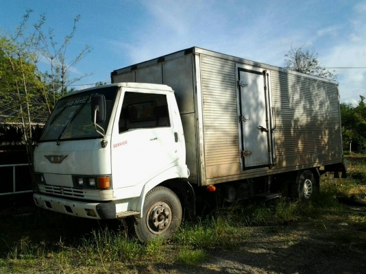 ขายรถบรรทุกตู้แห้ง HINO KM777 117 แรงม้า ราคา 300000