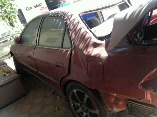 HONDA ACCORDงูเห่าปี99 โดนชนท้าย ขายตามสภาพ