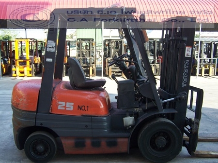 ขายรถ โฟล์คลิฟท์ TOYOTA รุ่น 6-FD25
