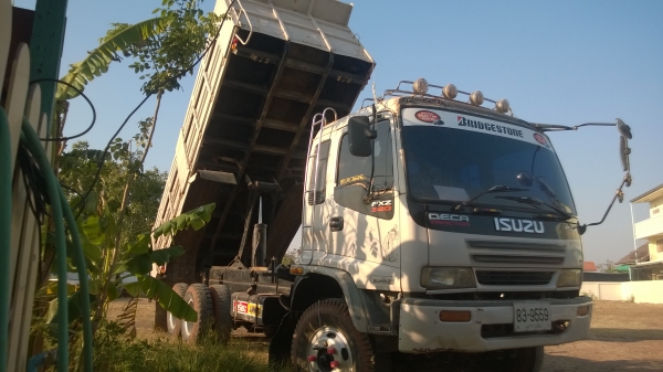 ขายถูก ISUZU DECA10ล้อ 2 เพลา ดั้มพ์  กระบสวย เครืองดี คัชซีสวย รถพร้อมใช้เอกสาร พร้อมโอน เจ้าของขายเอง)