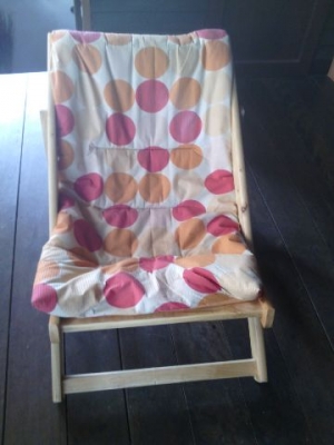 เก้าอี้ไม้พับ ปรับนอนได้ 3 ระดับ ผ้าสามารถถอดออกซักได้ สภาพดีมาก สนใจโทรมาคุยกันครับ เก้าอี้ไม้พับ ปรับนอนได้ 3 ระดับ ผ้าสามารถถอดออกซักได้ สภาพดีมาก สนใจโทรมาคุยกันครับ