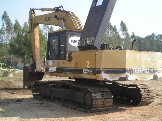 ขายแบ็คโฮ CAT E200B