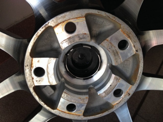 ล้อ W WORK เเท้ขอบ17หน้า7หลัง8  5รู114 สีไฮเปอร์เดิมๆญี่ปุ่นสภาพสวย