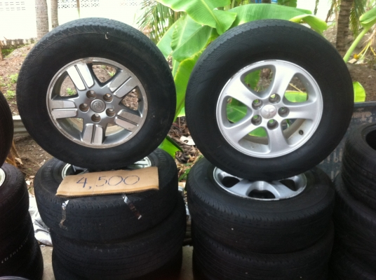 ล้อเดิม วีโก ไตรทัน แถมยาง