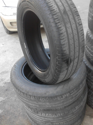 195/60R16 BRIDGESTONE ECOPIA  ปี 2012 ชุด 4 เส้น สุดยอดยาง นิ่มเงียบ  TEL.081-427-3941