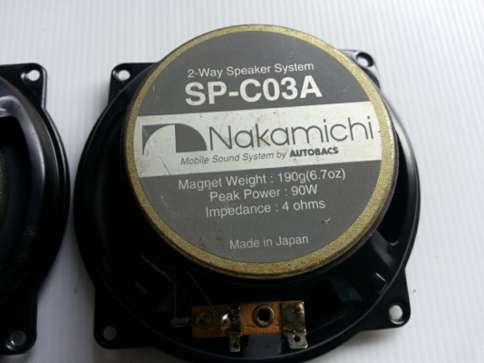 ลำโพง 5 นิ้ว Nakamichi SP-C03A มือสองญี่ปุ่น
