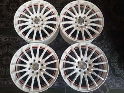 ขายล้อแม็กFORCE Racing GTR ขอบ15 พร้อมยางใหม่ 4 ล้อ