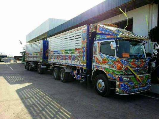 ขายดาวน์ รถพ่วง 22 ล้อ 2 เพลา แม่-ลูก กระบะเนียมคอกเกษตรดั้ม HINO 344 ปี.57 รถวิ่งแค่ 40.000 กว่ากิโล ขายแค่.850.000 สนใจโทร