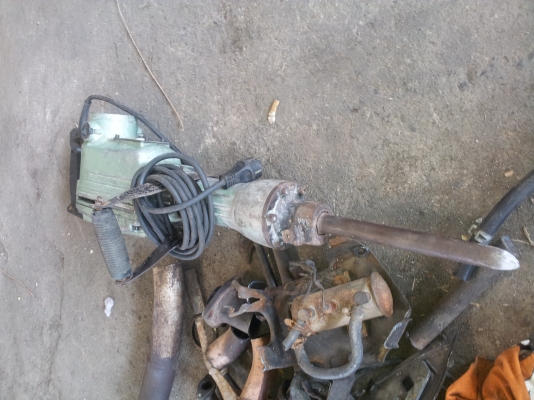 ขายปั้มลมair manพร้อมแย๊กปูน1ตัวราคาถูก35000