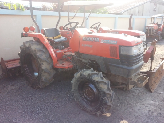 คูโบต้า L3408 4 WD 2 เพลา โรตารี่ช้าง เดิมๆใช้งานได้เลย