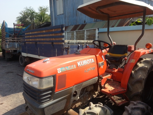 คูโบต้า L3408 4 WD 2 เพลา โรตารี่ช้าง เดิมๆใช้งานได้เลย