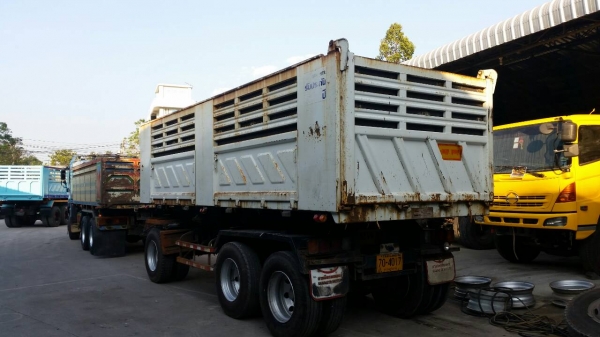 Isuzu FXZ 360แรง พร้อมลูกดั๊ม3เพลา 3มิตร แม่ปี2552ลูกปี2557 ยางใหม่