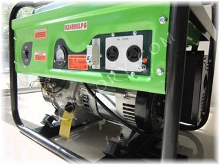 เครื่องกำเนิดไฟฟ้า เครื่องปั่นไฟ LPG ขนาด 3 กิโลวัตต์