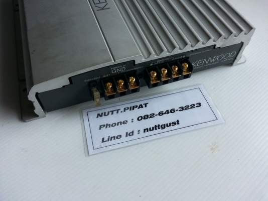 แอมป์ Kenwood KAC-626 แบบ 2 แชแนล 2Hญี่ปุ่น