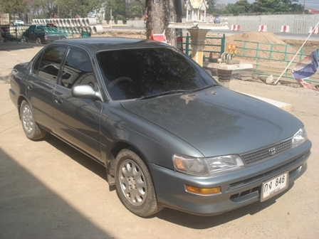 ขายเก๋ง TOYOTA COROLLA 1.6 GXi MT ติดแก๊ส LPG ปี 1995
