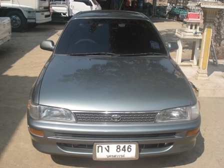 ขายเก๋ง TOYOTA COROLLA 1.6 GXi MT ติดแก๊ส LPG ปี 1995