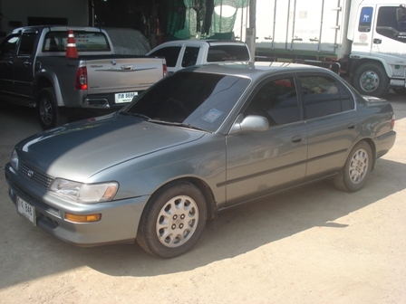 ขายเก๋ง TOYOTA COROLLA 1.6 GXi MT ติดแก๊ส LPG ปี 1995