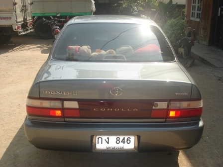 ขายเก๋ง TOYOTA COROLLA 1.6 GXi MT ติดแก๊ส LPG ปี 1995