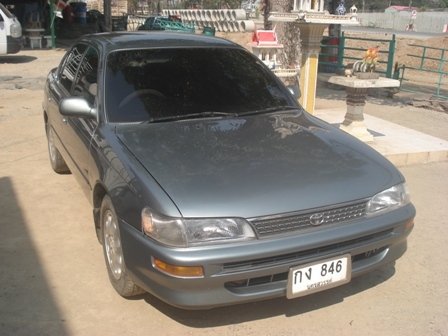 ขายเก๋ง TOYOTA COROLLA 1.6 GXi MT ติดแก๊ส LPG ปี 1995