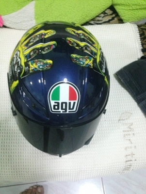 ขายหมวกกันน๊อคAGV GP TECHรุ่นLIMITED.Made in itaylแท้สภาพใหม่กิปชิวเบิกใหม่ภายใน