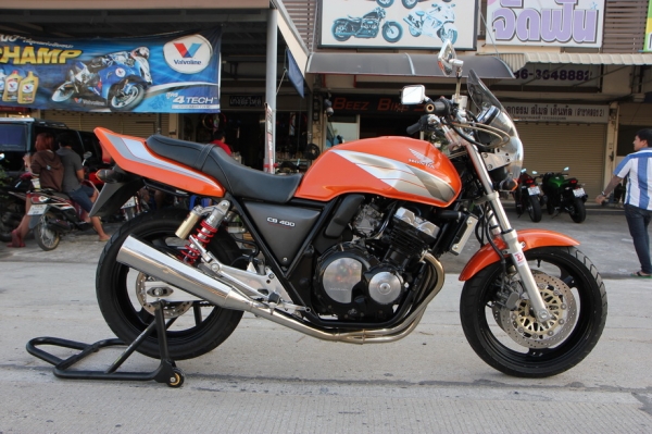 ((มาใหม่))ขาย HONDA CB400 ปี 94 เครื่องเงียบ  เก็บงานแล้ว