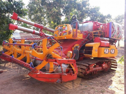 ขายรถเกี่ยวข้าวศักดิ์พัฒนาKM49 เครื่อง6HH1 210เทอร์โบ ตัวเดิน12 ปั้ม22ไดกิ้น เครื่องดี ช่วงล่างดี ทำงานขยัน เกี่ยวเร็ว ขายตามสภาพ สนใจโทร 090-8588220คุณนะ ID:narong498 หรือ www.truck.in.th/498 หรือfb:ณรงค์ ซื้อขายรถมือสอง (เว็บไซต์ส่วนตัว)