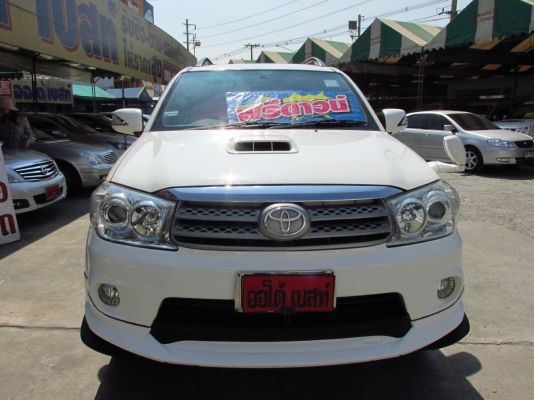 TOYOTA FORTUNER 3.0 V SMAT 4WD ปี 2008 รถสวย ราคาถูก ไม่มีชน ไม่มีจมน้ำ