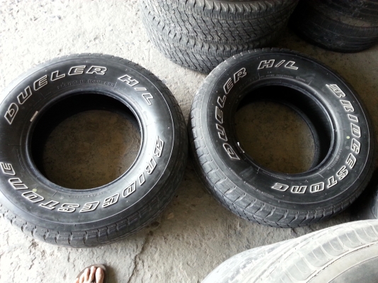 ขอขายยางบริดสโตน ขอบ15/ 225/ 70 /1คู่ครับ 1500 บาท